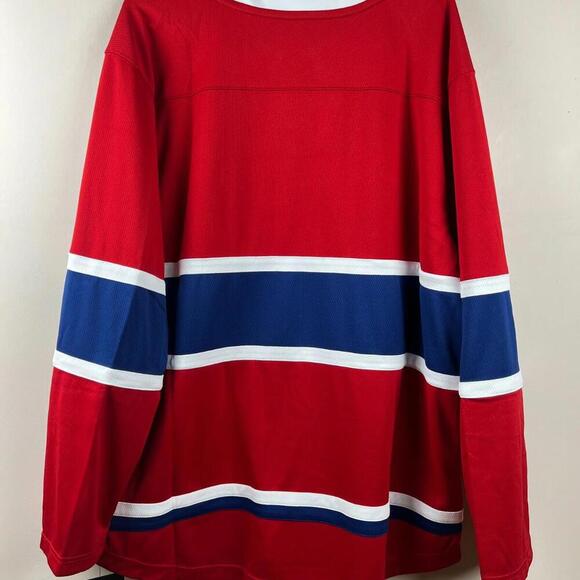 Montreal Canadiens Fanatics Breakaway Jersey Men’s L 2025 Blank Home NHL Red - Picture 2 of 8